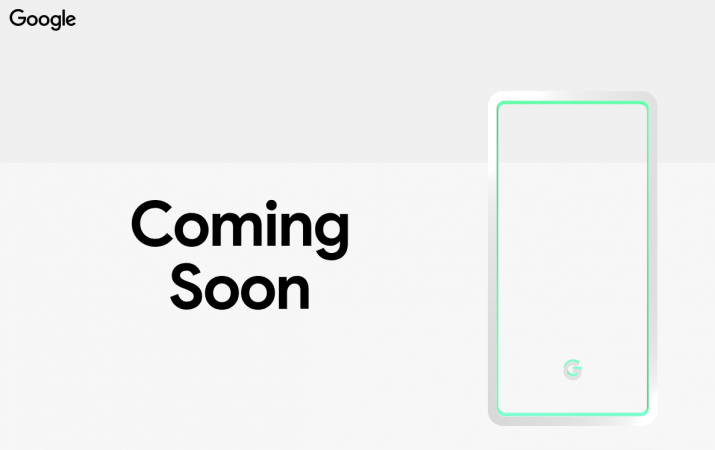 Pixel 3 shown in white Pixel 3 shown in white