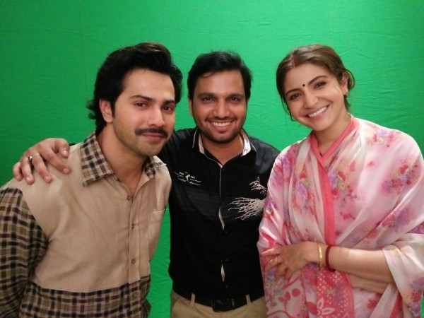 Varun Dhawan, Mahesh Sharma, Anushka Sharma in Sui Dhaaga Mahesh Sharma, Sui Dhaaga