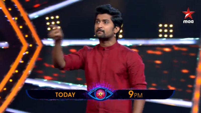 Nani is seen in a rather serious mood today. Bigg Boss Telugu 2 eliminations live updates. Bigg Boss Telugu 2 nominations live updates