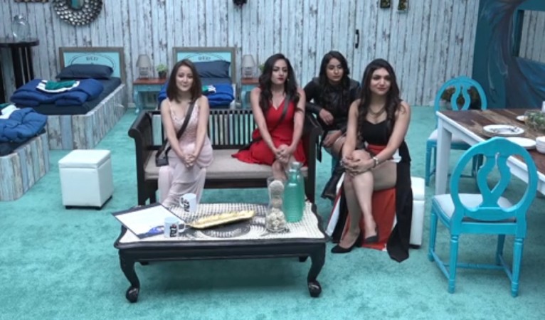 Bigg Boss 12 contestants Surbhi Rana, Kriti Verma, Mital Joshi and Roshmi Banik. Bigg Boss 12, Surbhi Rana, Kriti Verma, Mital Joshi, Roshmi Banik