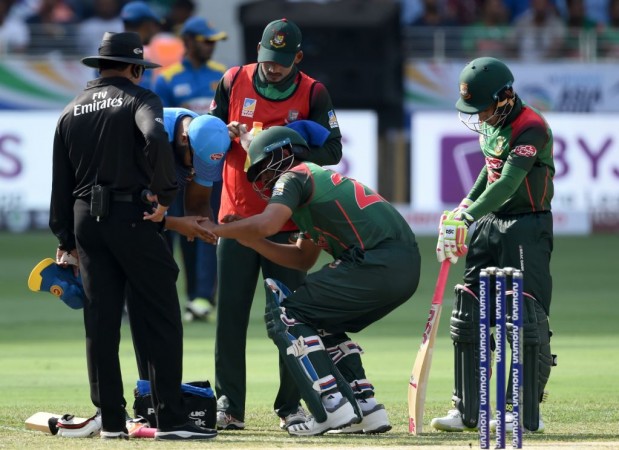 Tamim Iqbal suffered a wrist fracture on Saturday. Tamim Iqbal