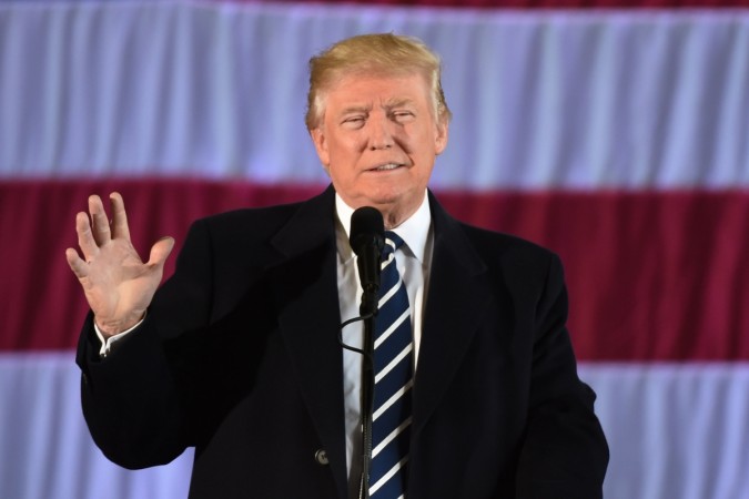 US President Donal Trump. Donald Trump