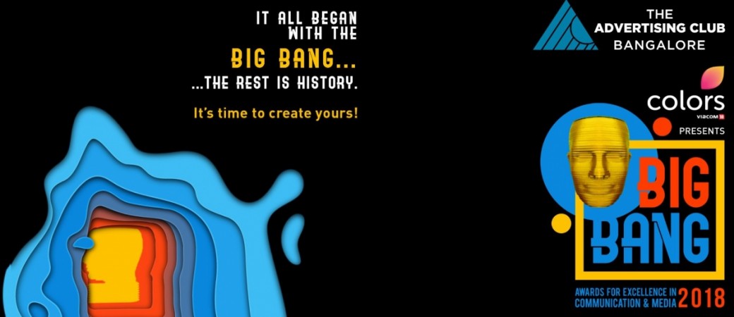 The Advertising Club Bangalore is hosting the Big Bang Awards 2018 event on 28 September 2018. The Advertising Club Bangalore, Big Bang Awards 2018