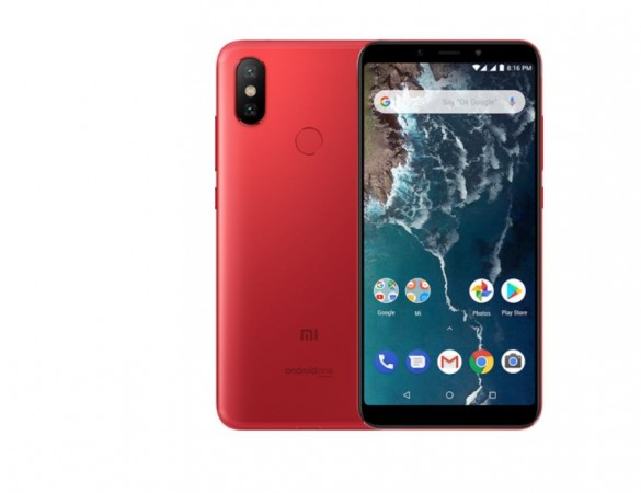 Xiaomi Mi A2 Android One Red Edition shown here for representational purpose Xiaomi, Mi A2, Android One, Red Edition, launch, Amazon,Mi.com