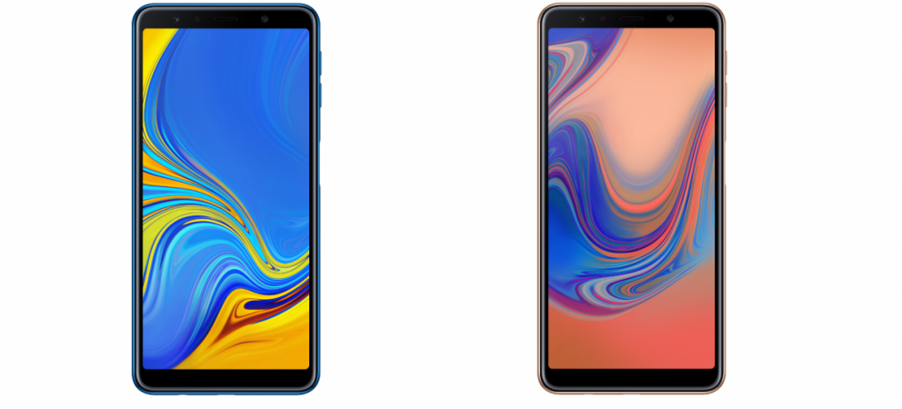 Samsung Galaxy A7 (2018) sports a 6.0-inch full HD super AMOLED screen. Samsung, Galaxy A7, 2018, triple camera phone,