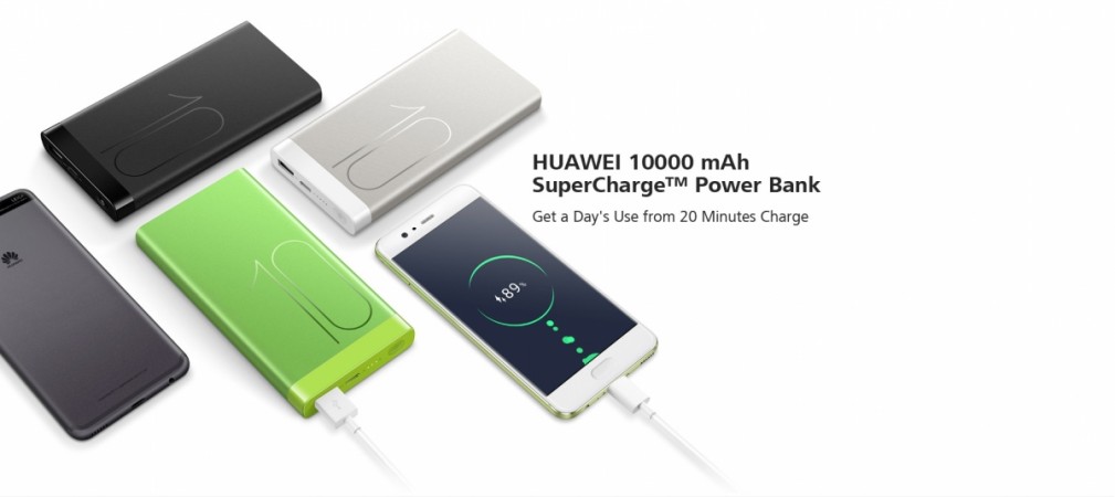 Huawei SuperCharge power bank distributed free outside Apple stores