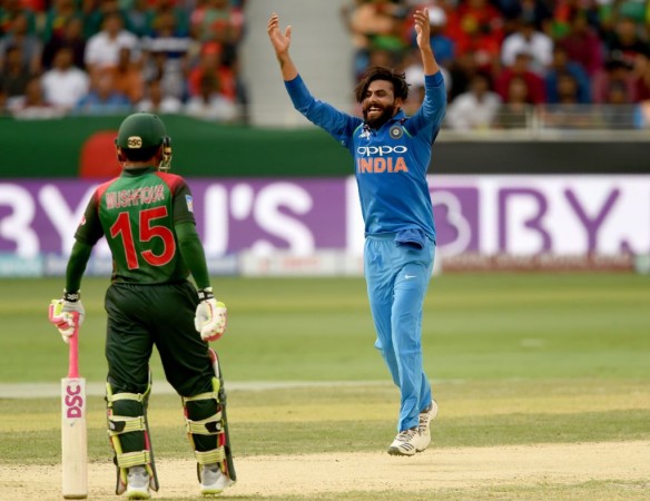 Ravindra Jadeja picked up a four-for on ODI comeback in Dubai on Friday. Ravindra Jadeja