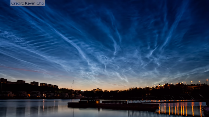 North pole clouds