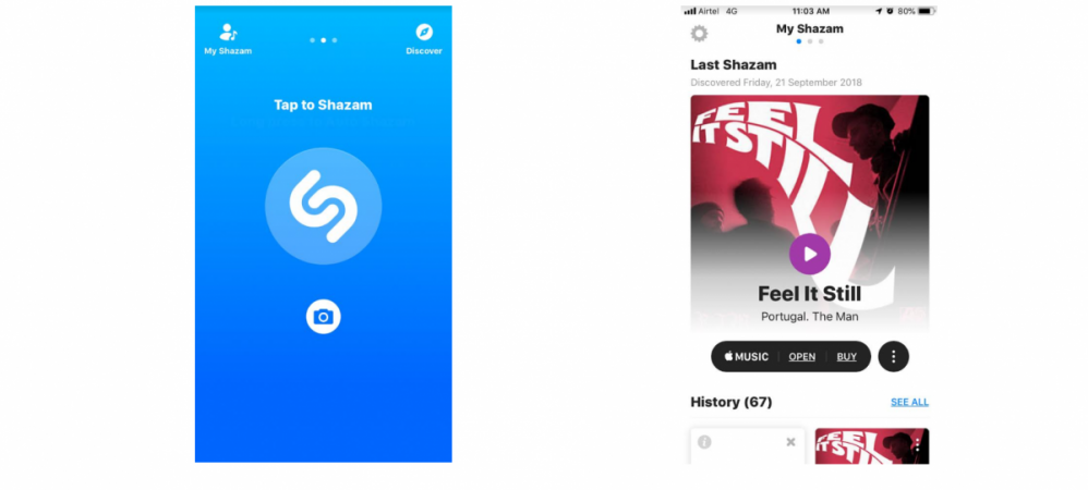 Apple completes the acquisition of the UK-based music-recognition app Shazam. Apple, Shazam, Apple Music