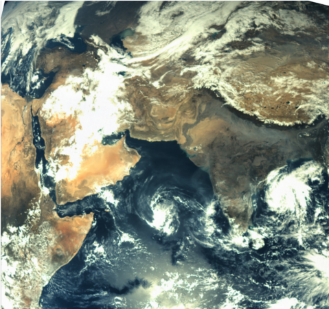 Soon after launch and once the satellite was separated from its core stage, ISRO turned MOM around for a picture of Earth. This is the first image captured using the MCC ISRO MOM