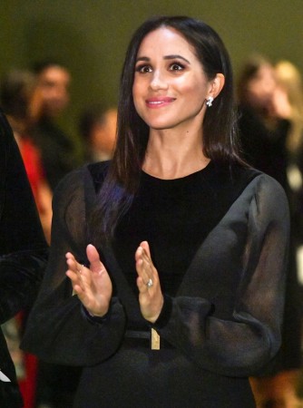 Meghan, Duchess of Sussex opens 'Oceania' at Royal Academy of Arts on September 25, 2018 in London, England. 'Oceania' is the first-ever major survey of Oceanic art to be held in the United Kingdom. Meghan Markle