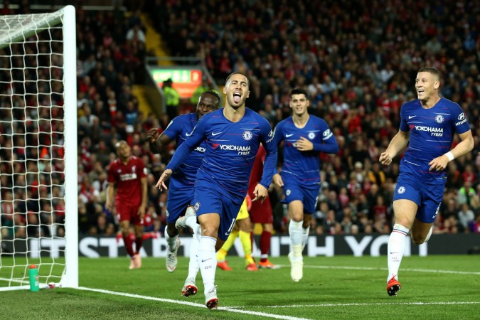 Eden Hazard scored the winner in the 85th minute of the match against Liverpool on Wednesday. Eden Hazard