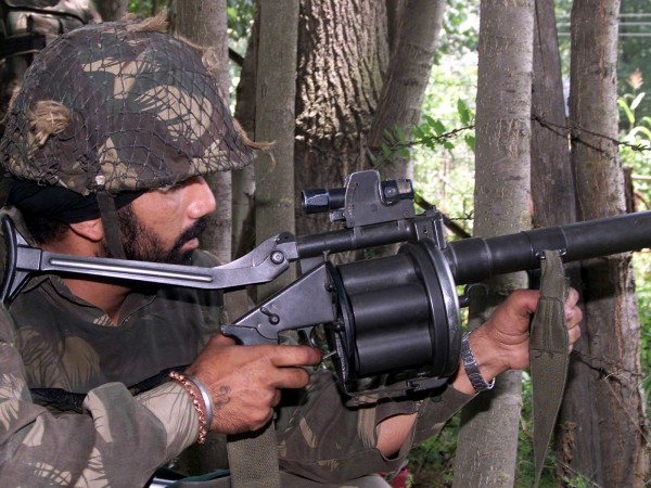 An Indian Army soldier keeps vigil on the Line of Control (LoC) in Jammu and Kashmir. Indian Army soldier on the LoC