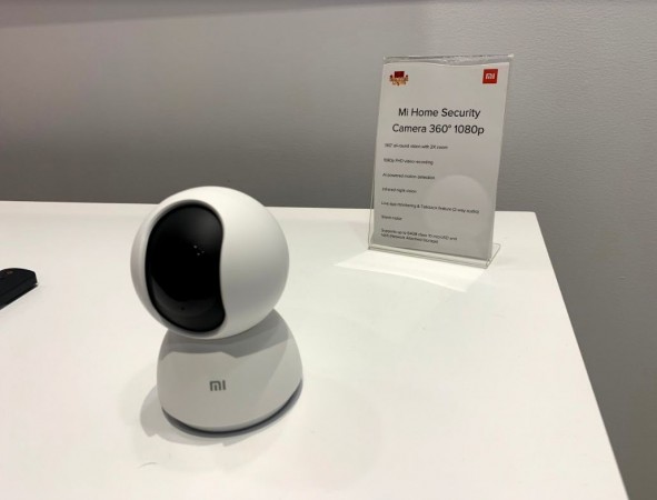 The new smart Xiaomi Mi Home Security Camera 360°. It records full HD 1080p home surveillance video covering all angles of the entire home. Xiaomi, Mi Home Security 360, launch, price, India