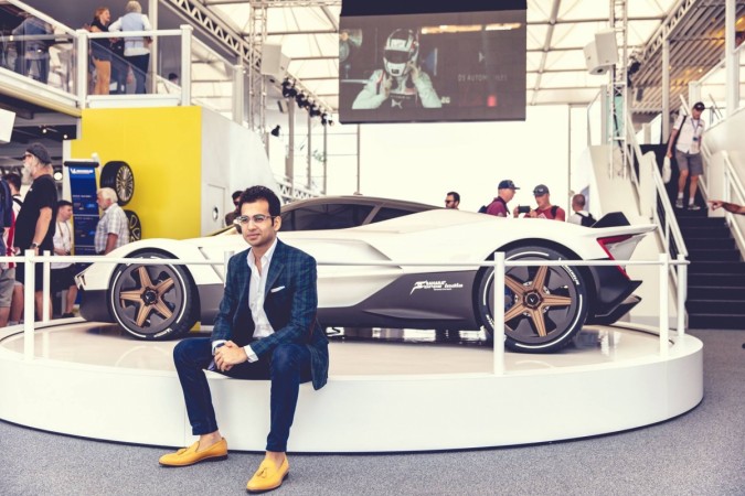 Chunky Vazirani, designer and co-founder of Vazirani Automotive Chunky Vazirani
