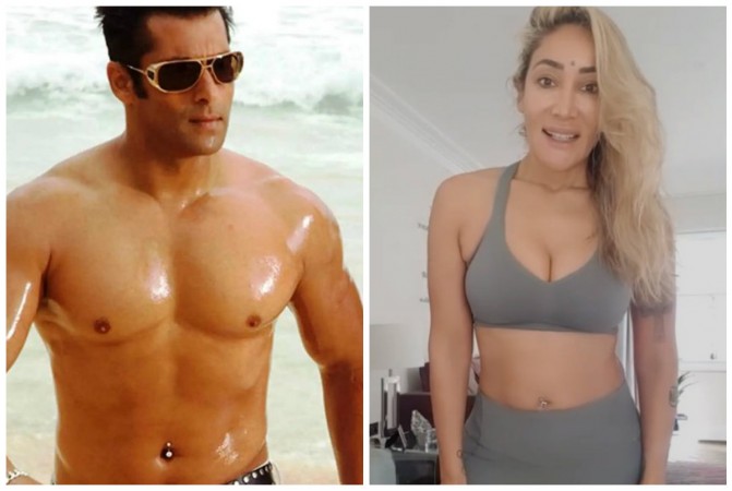 Sofia Hayat posts shirtless picture of Salman Khan Sofia Hayat posts shirtless picture of Salman Khan
