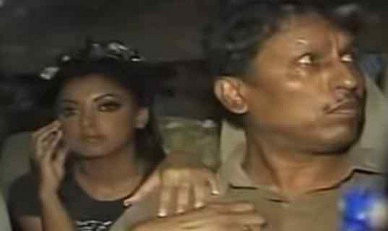 Tanushree Dutta, father Tapan Dutta Tanushree Dutta, father Tapan Dutta