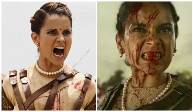 Kangana Ranaut in Manikarnika teaser Kangana Ranaut in Manikarnika teaser