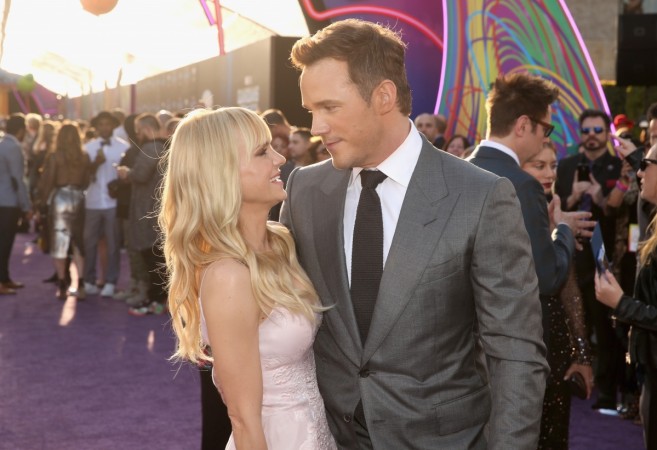 HOLLYWOOD, CA - APRIL 19: Actors Anna Faris (L) and Chris Pratt at The World Premiere of Marvel Studios Guardians of the Galaxy Vol. 2. at Dolby Theatre in Hollywood, CA April 19th, 2017 Anna Faris