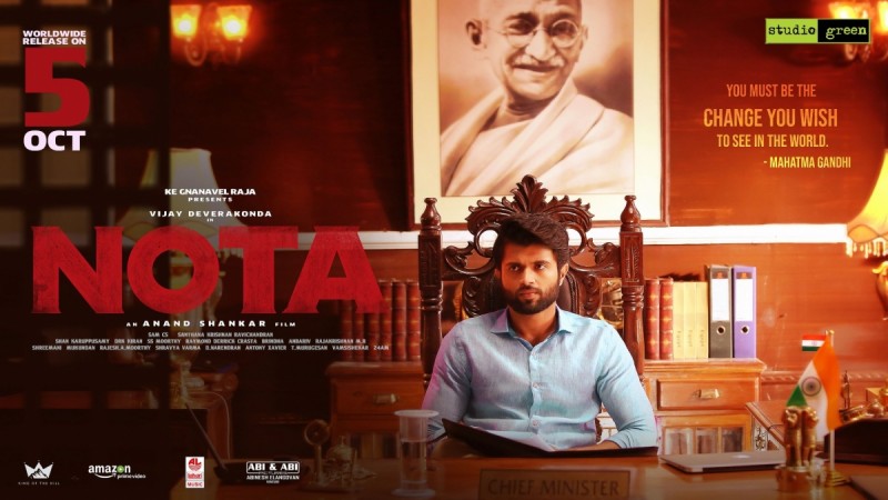 Vijay Devarakonda in NOTA Vijay Devarakonda in NOTA