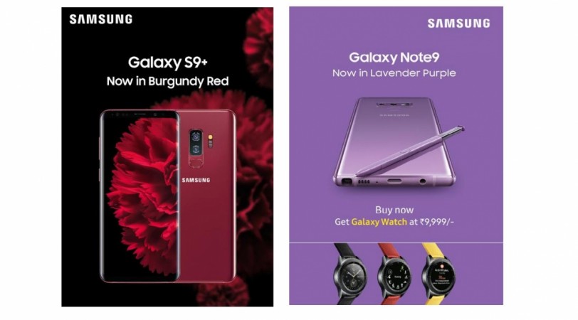 Samsung, Dussehra offer, Galaxy S9 , Galaxy Note9, India, price, specs