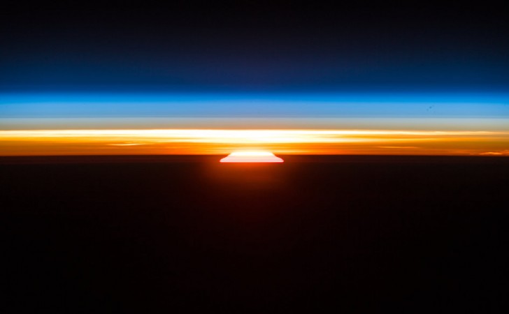 Sunrise from ISS