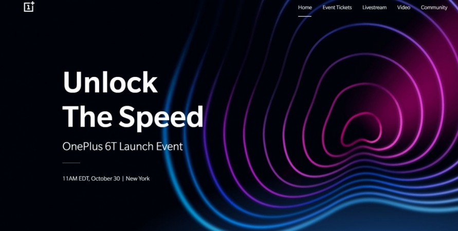 OnePlus 6T is slated to make official debut by the end of October 2018. OnePlus 6T, Official, launch date,