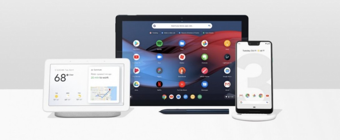 Google launched several new products including Pixel 3 phones, Home Hub smartspeaker with HD display, new generation Chromecast, Pixel Slate and more. Google, Pixel 3, Home Hub, Pixel Slate, Chromecast, Made by Google