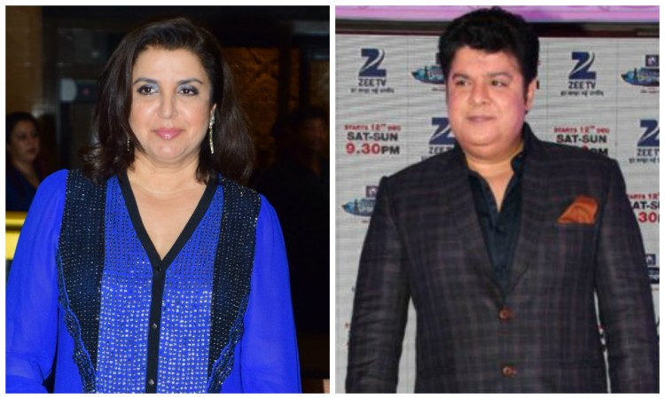 Farah Khan reacts to sexual harassment allegations on Sajid Khan Farah Khan reacts to sexual harassment allegations on Sajid Khan