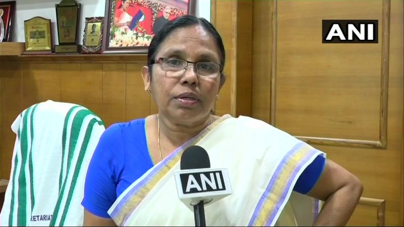 Minister of Health and Social Justice of Kerala KK Shailaja KK Shailaja Minister of Health and Social Justice of Kerala