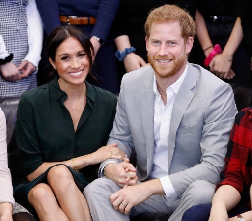 Meghan, Duchess of Sussex and Prince Harry, Duke of Sussex make an official visit to the Joff Youth Centre in Peacehaven, Sussex on October 3, 2018 in Peacehaven, United Kingdom. The Duke and Duchess married on May 19th 2018 in Windsor and were conferred The Duke & Duchess of Sussex by The Queen. Meghan Markle