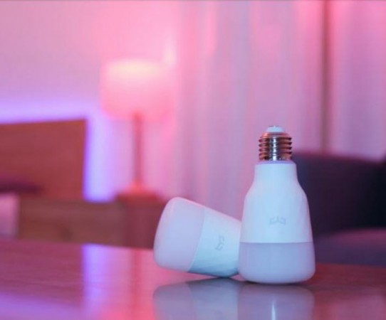 Yeelight smart LED bulb colour is available exclusively on Amazon. Yeelight, Xiaomi, smart LED, colour