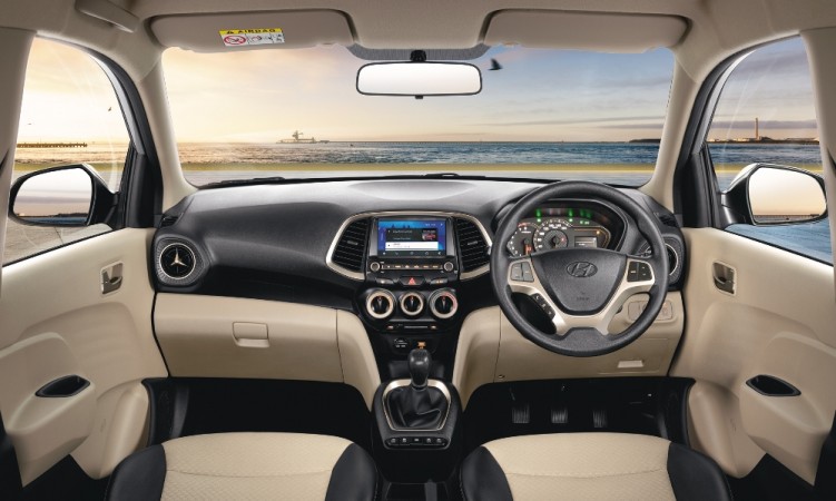 Interior of new Hyundai Santro Interior of new Hyundai Santro