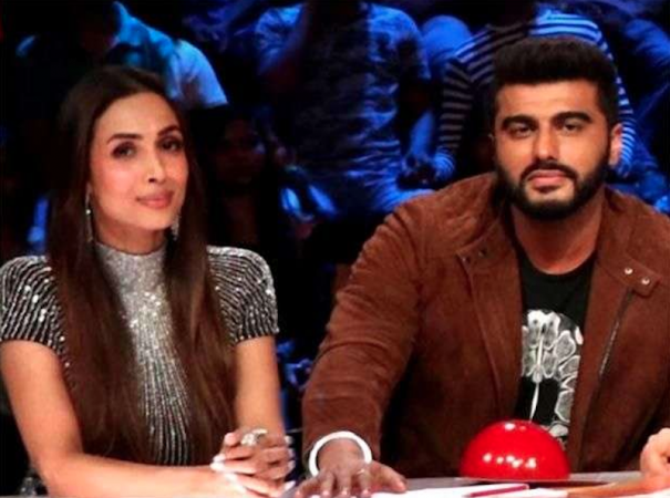 Malaika Arora and Arjun Kapoor on India's Got Talent 8. Malaika Arora and Arjun Kapoor on India's Got Talent 8