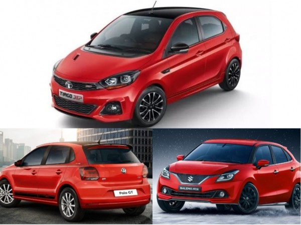 Tata Tiago JTP (top), Maruti Suzuki Baleno RS (right), Volkswagen Polo GT TSI (right) Tiago JTP vs Baleno RS vs Polo GT TSI