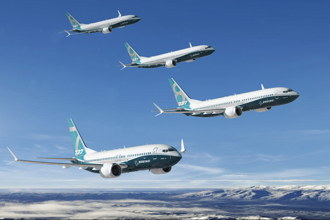 A fleet of 737 MAX. Indian aviation authorities will monitor spot fares to prevent predatory pricing following flight cancellations caused by the grounding of MAX planes. Boeing 737 Max