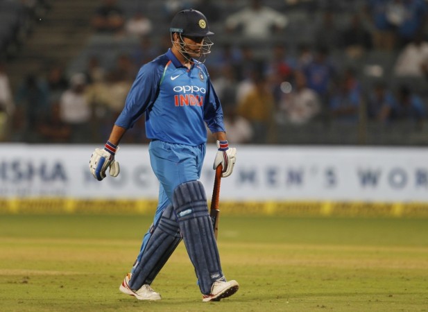 File photo of MS Dhoni. MS Dhoni