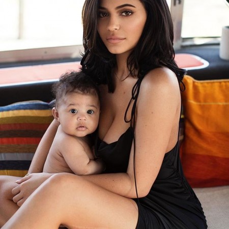 Kylie Jenner with Stormi Kylie Jenner