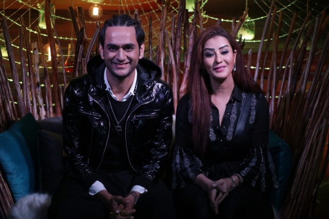 Vikas Gupta and Shilpa Shinde on Bigg Boss 12. Vikas Gupta and Shilpa Shinde on Bigg Boss 12