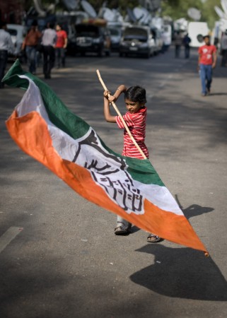 Congress celebrates victory over BJP Congress celebrates victory over BJP