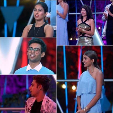 Samyuktha, Rohan, Shruti, Monal and Gourav Splitsvilla