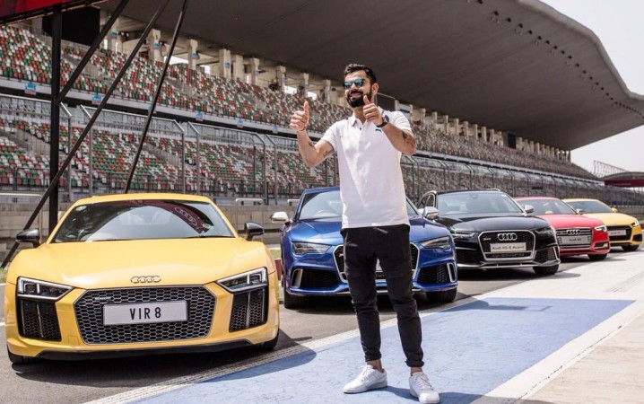 Virat Kohli with some of his Audi cars Virat Kohli, Virat Kohli cars