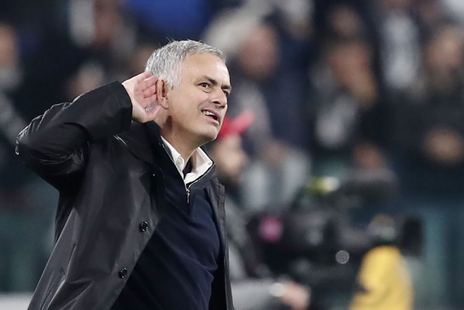 Jose Mourinho taunted Juventus fans after United's 1-2 win in Turin in the Champions League. Jose Mourinho