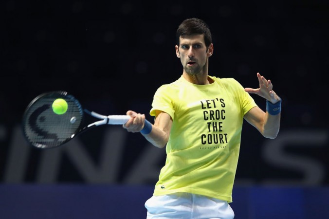 File photo of world number one Novak Djokovic. Novak Djokovic