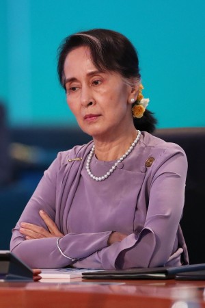Myanmar's State Counsellor Aung San Suu Kyi Aung Saan Suu Kyi