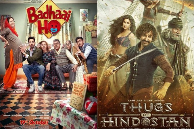 Badhai Ho and Thugs of Hindustan Badhai Ho and Thugs of Hindustan