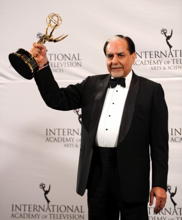 Subhash Chandra of India, Chairman of Zee Entertainment Enterprises Ltd and the Essei Group of Companies, zee