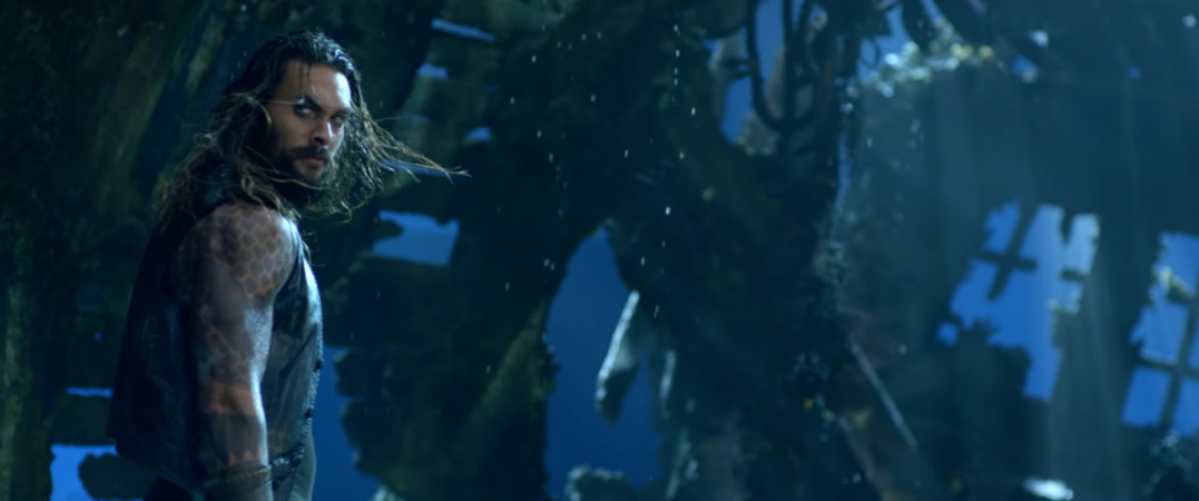 Sets of Aquaman, blend practical and special effects Aquaman