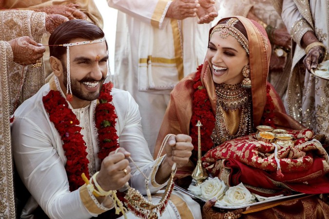 Ranveer Singh, Deepika Padukone's wedding photo Ranveer Singh, Deepika Padukone