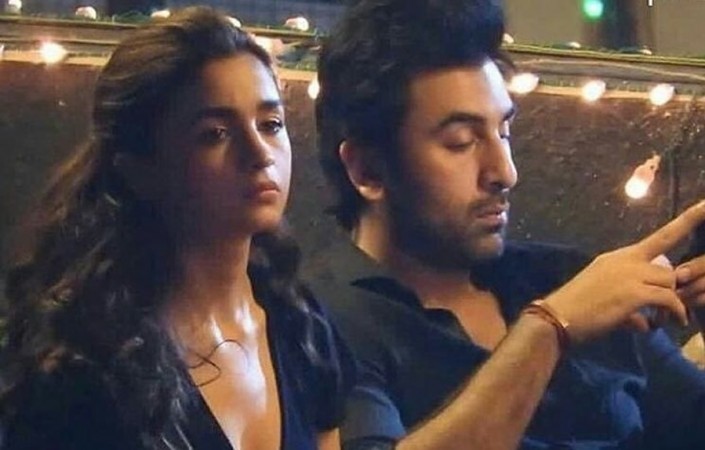 Alia Bhatt, Ranbir Kapoor on the sets of Brahmastra Alia Bhatt, Ranbir Kapoor